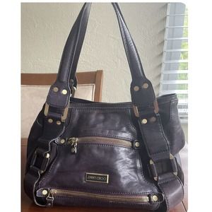 Jimmy Choo Purse Authentic Gorgeous Leather and Suede Bag Purse
